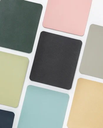 Waterproof Leather Mousepad Random
