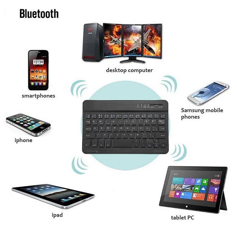Wireless Bluetooth Keyboard