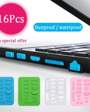 Random Colourful Silicone Dustproof Plug Cover