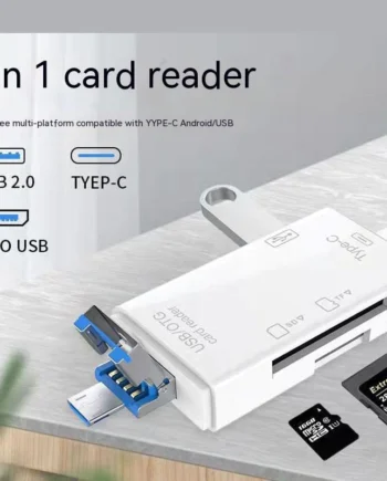3 in1 SD Card Reader with USB 3.0 Micro USB 2.0 Type-C 3.0 with 3 Card Slots